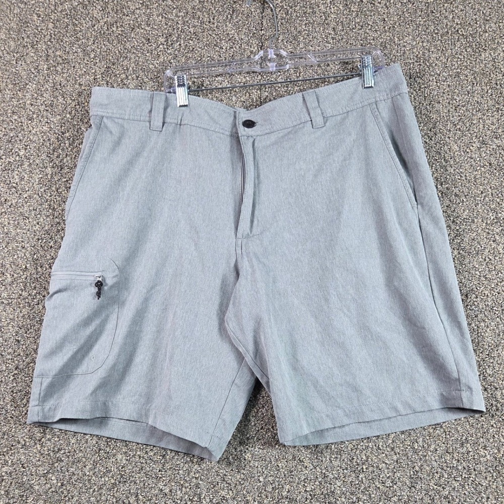 Magellan Fishing Shorts Mens 40 Grey Water Repellent Outdoors Sporty Fitness